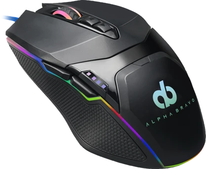 Veho Alpha Bravo GZ1 Gaming Mouse, schwarz, USB