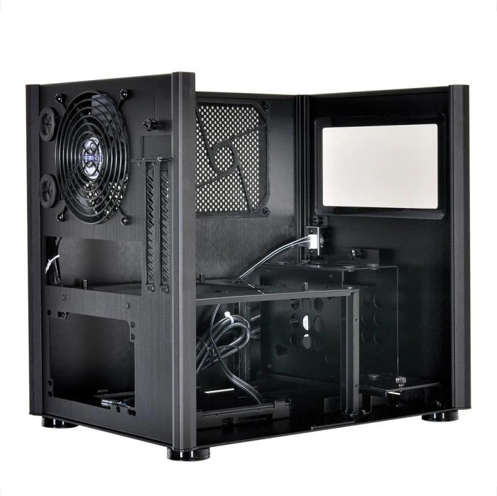 Lian Li PC-Q36WX schwarz, Acrylfenster, Mini-ITX