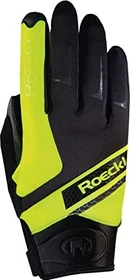Roeckl Lidhult Laufhandschuhe schwarz/gelb