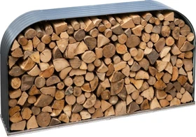 Westmann Kaminholzregal 212x46x111cm anthrazit