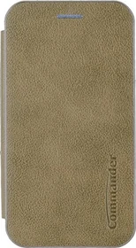 Peter Jäckel Commander Book Case Curve Deluxe für Apple iPhone 14 elegant royal gold