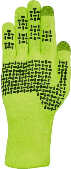 Sealskinz All Weather Ultra Grip Handschuhe neon gelb