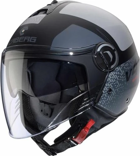 Caberg Riviera V4 X Alpha matt schwarz/grau