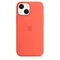 Apple Silikon Case mit MagSafe für iPhone 13 Mini Nektarine Vorschaubild
