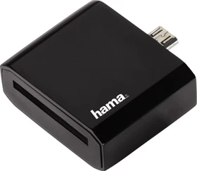 Hama OTG Single-Slot-Cardreader, USB 2.0 Micro-B [Stecker] (00123584)