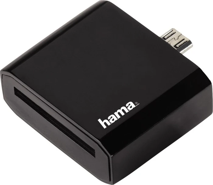 Hama OTG Single-Slot-Cardreader, USB 2.0 Micro-B [Stecker]