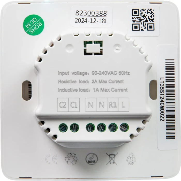 Shelly LinkedGo Smart Thermostat, Funk-Wandthermostat