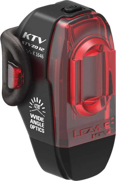 Lezyne KTV Drive StVZO Rücklicht schwarz
