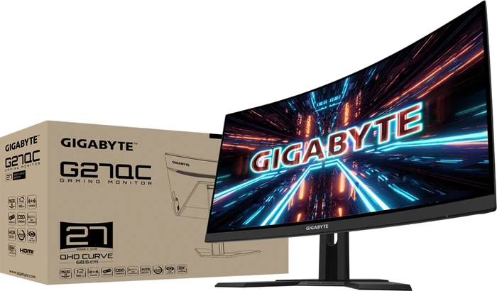 GIGABYTE G27QC, 27"