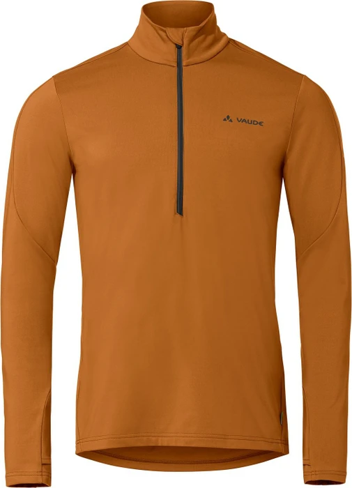 Vaude Livigno Halfzip II Fleece Funktionsshirt langarm silt brown (Herren)