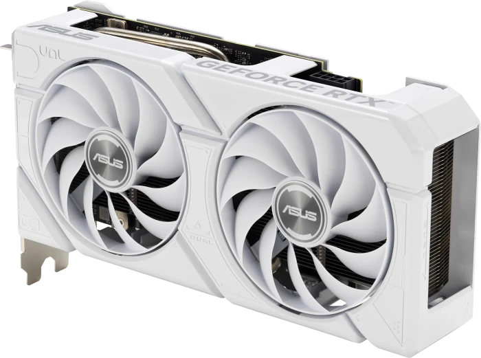 ASUS Dual GeForce RTX 4060 Ti EVO White OC, DUAL-RTX4060TI-O8G-EVO-WHITE, 8GB GDDR6, HDMI, 3x DP