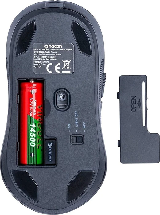 Nacon GM-180 Wireless Gaming Mouse schwarz, USB