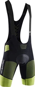 X-Bionic Effektor Bibshort Fahrradhose kurz schwarz/gelb (Herren)