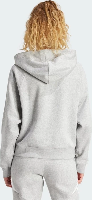 adidas Tiro 24 Sweat Hoodie medium grey heather/white (Damen)