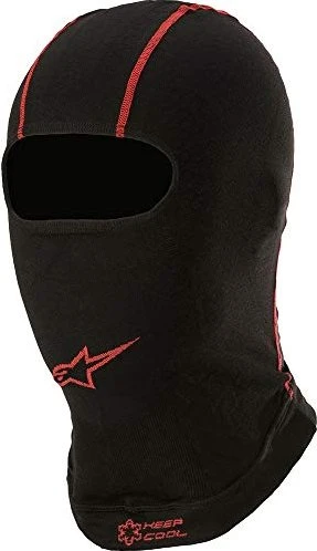 Alpinestars KX V2 Balaclava Sturmhaube schwarz/rot