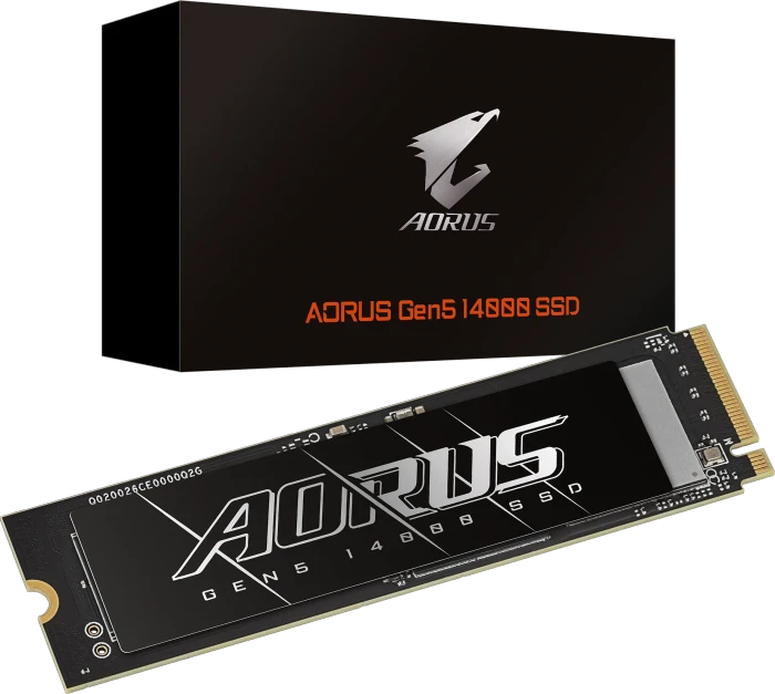 GIGABYTE AORUS GEN5 14000 SSD 4TB, M.2 2280 / M-Key / PCIe 5.0 x4