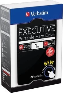 Verbatim Store 'n' Go Executive, schwarz, 1TB, USB 3.0 Micro-B