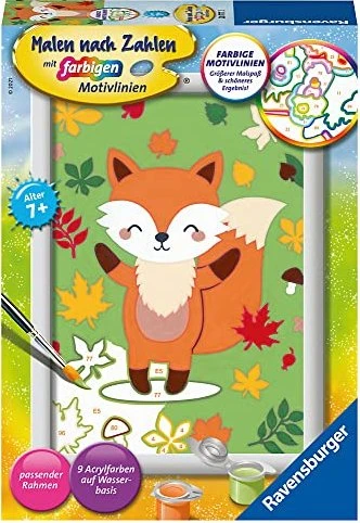 Ravensburger Malen nach Zahlen Süßer Fuchs