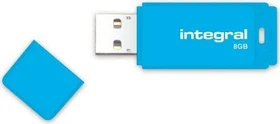 Integral Neon 8GB blau, USB-A, USB 2.0