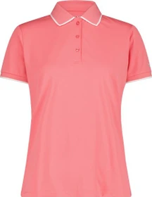 CMP Stretch Pique Poloshirt kurzarm coral (Damen)