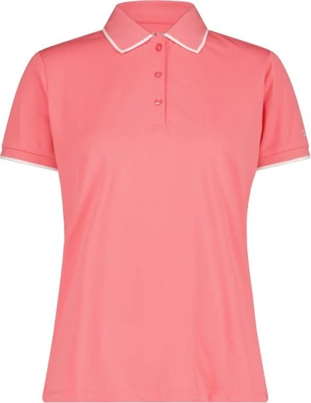 CMP Stretch Pique Poloshirt kurzarm coral (Damen)