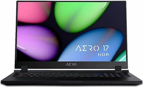 GIGABYTE AERO 17 WB-7DE1130SH, Core i7-10750H, 16GB RAM, 512GB SSD, GeForce RTX 2070 Max-Q, DE