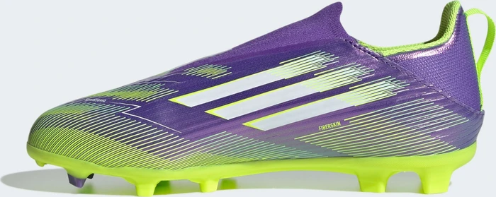 adidas F50 League Laceless FG/MG purple rush/cloud white/lucid lemon (Junior)