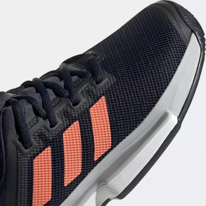 adidas Solematch Bounce Clay Court legend ink/signal coral/grey two (Damen)