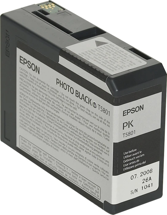 Epson Tinte T5801/T6301 schwarz photo