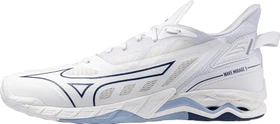 Mizuno Wave Mirage 5 Handballschuhe white/bellwether blue/bel air blu