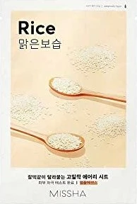 Missha Airy Fit Rice Tuch Maske, 1 Stück