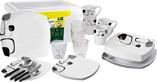 Brunner All Inclusive 36-teilig Geschirrset enigma