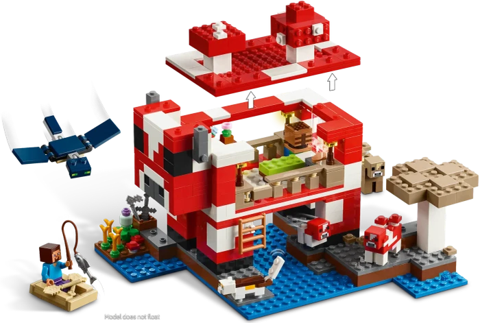 LEGO Minecraft - Das Pilzkuh-Haus