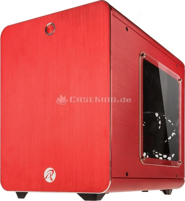 Raijintek Metis rot, Acrylfenster, Mini-ITX
