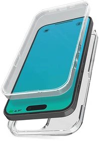 SBS Mobile Full Body Cover 360° für Apple iPhone 15 Pro Max transparent