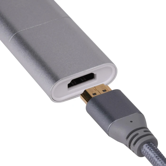 SilverStone EP11S, 4K Thunderbolt 3 auf Multi-Adapter