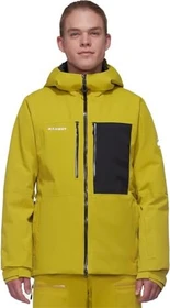 Mammut Stoney HS Thermo Hooded Skijacke aura/black (Herren)