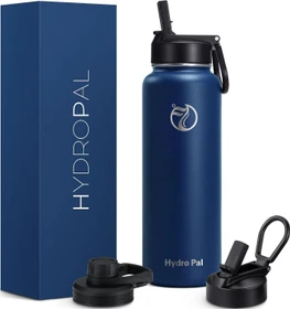 HydroPal Edelstahl Isolierflasche 500ml kobaltblau