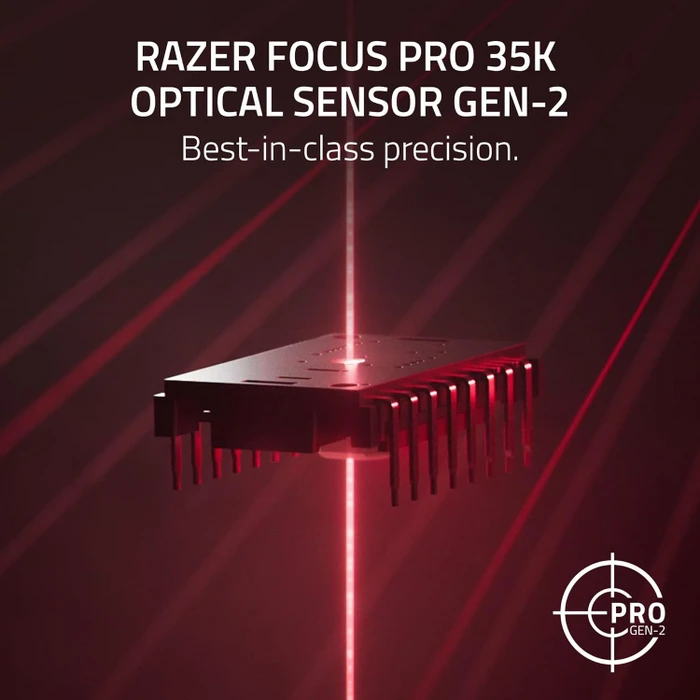 Razer Viper V3 Pro Sentinels Edition dunkelrot, USB