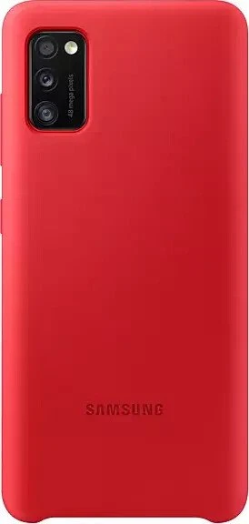 Samsung Silicone Cover für Galaxy A41 rot