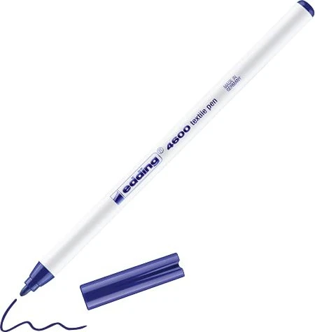 edding 4600 Textilmarker blau