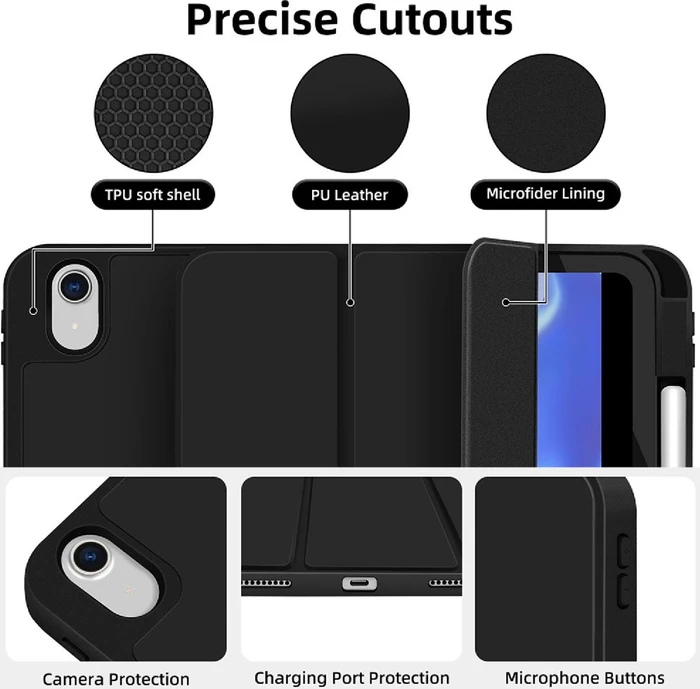 4smarts Folio Case Basic für Apple iPad Air 11" (M2, 2024)