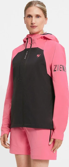 Ziener Nehle-Z Fahrradjacke strawberry sorbet (Damen)