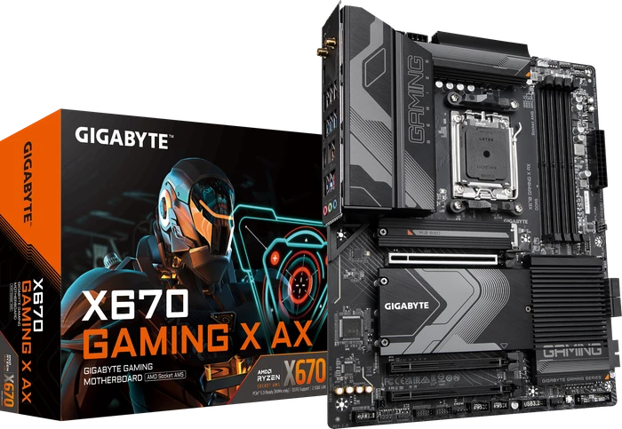 GIGABYTE X670 Gaming X AX (AMD AM5)