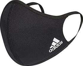 adidas Training Face Cover Mundschutzmaske waschbar M/L schwarz, 3 Stück