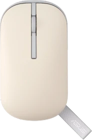 ASUS Marshmallow Mouse MD100 Oat Milk/Green Tea Latte, USB/Bluetooth (90XB07A0-BMU0A0)