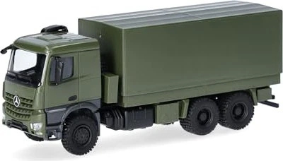 Herpa Mercedes-Benz Arocs 6x6 Pritsche/Plane undekoriert