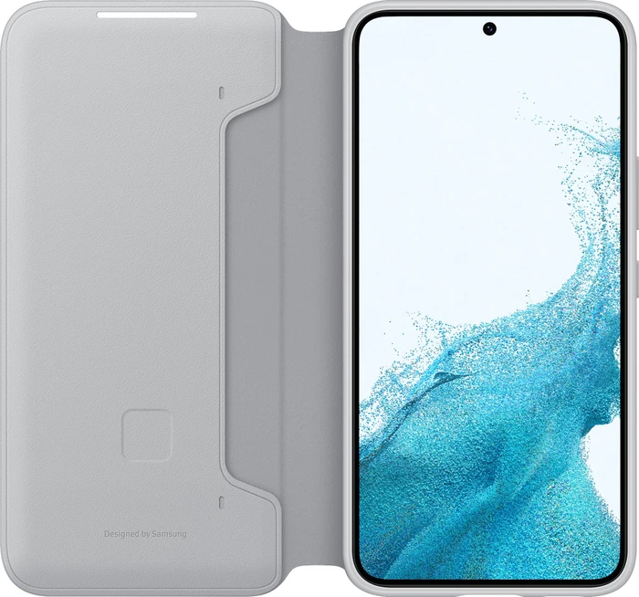 Samsung Smart LED View Cover für Galaxy S22 Light Gray