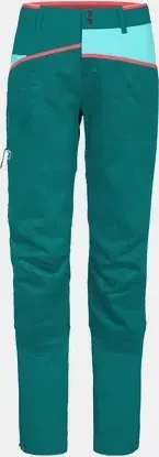Ortovox Casale Kletterhose lang pacific green (Damen)