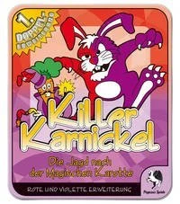 Killer Karnickel und die Jagd nach der Magischen Karotte, rote und violette Erweiterung